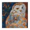 Stupell Industries Collage Patterned Owl Canvas Wall Art Design by VioletDavenport